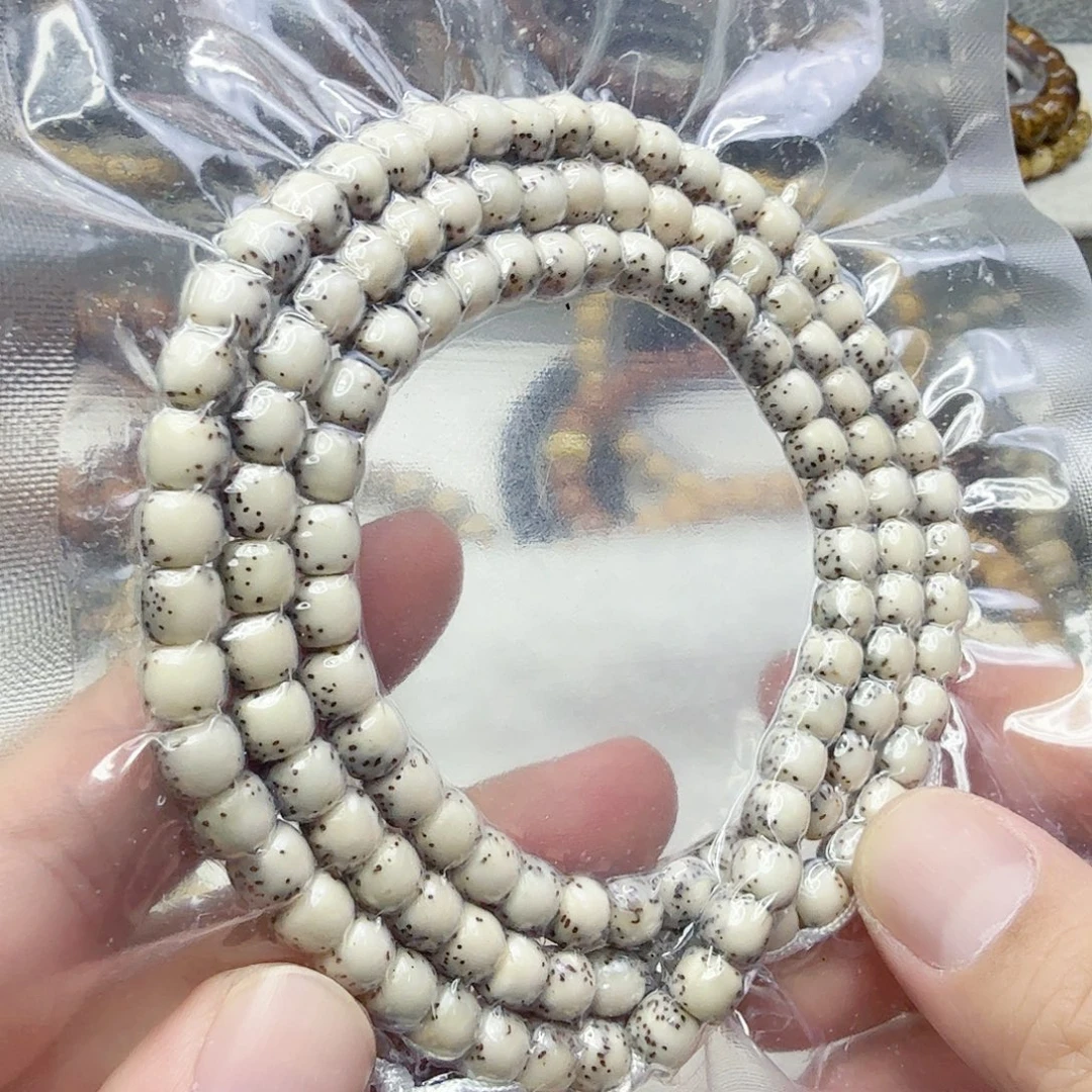 星月菩提手串9动地半臂大留白星月菩提76-108