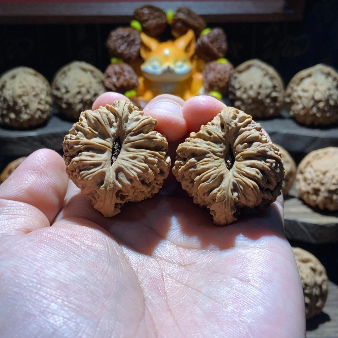 跑****把件文玩核桃涿鹿南将石