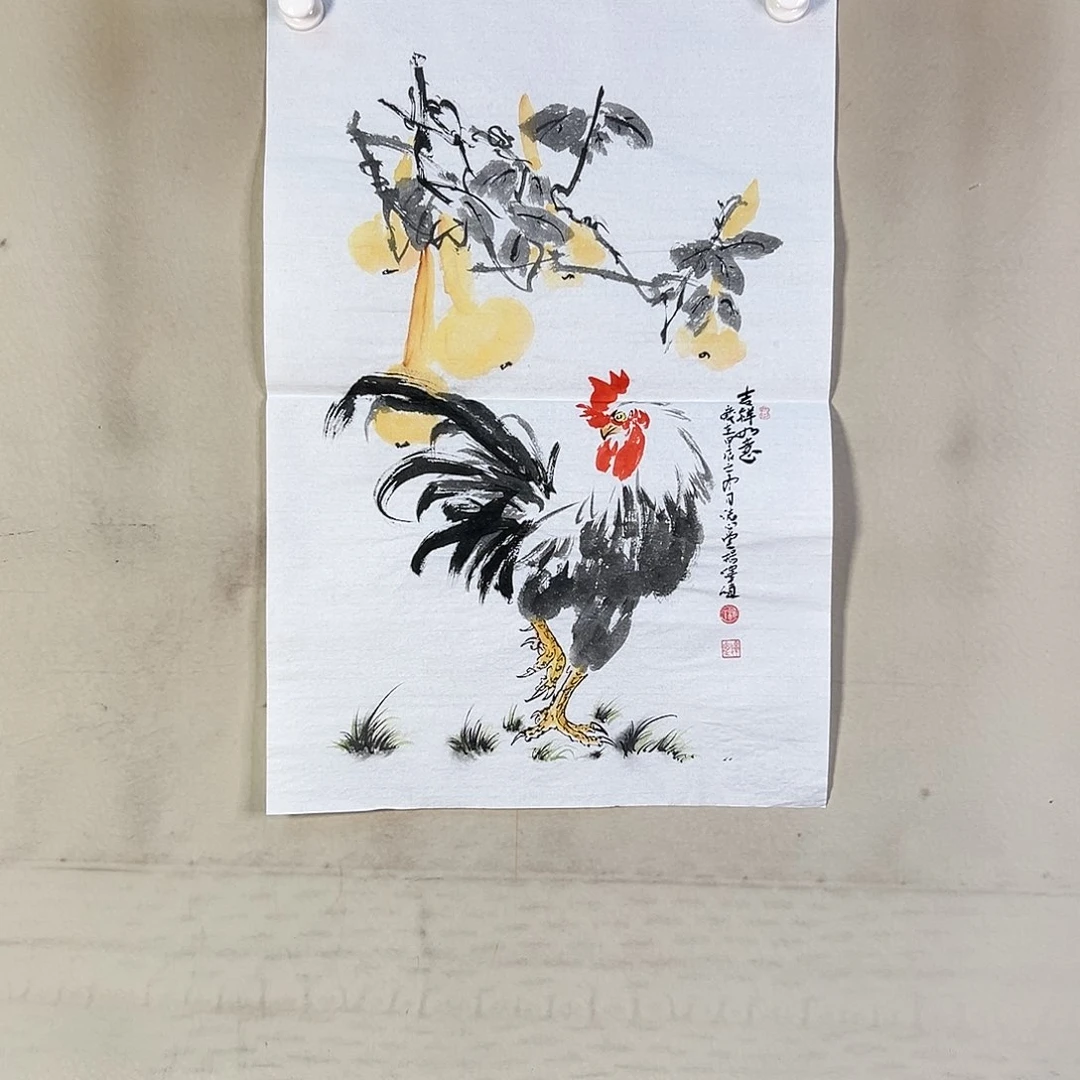 国画179 花鸟在此鸣叫时还要一