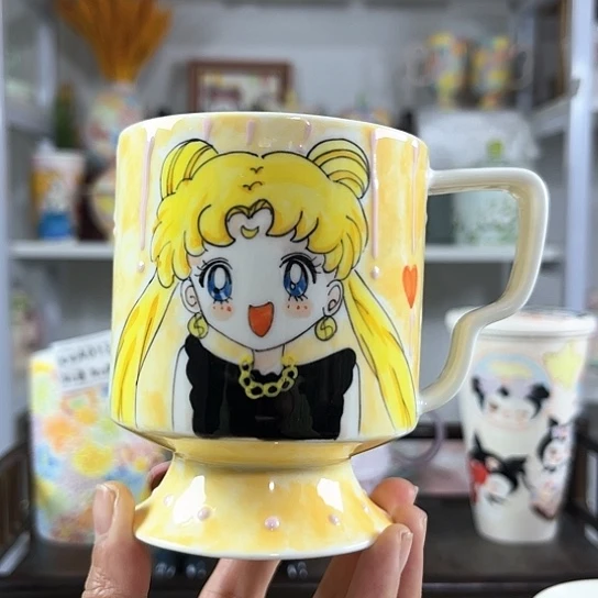 手绘高温釉下彩陶瓷