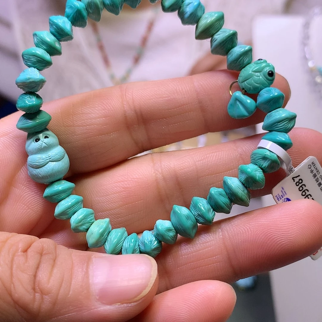 绿松石未镶嵌单圈