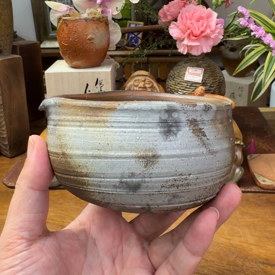 藤原贤史备前烧片口公道福利一口价