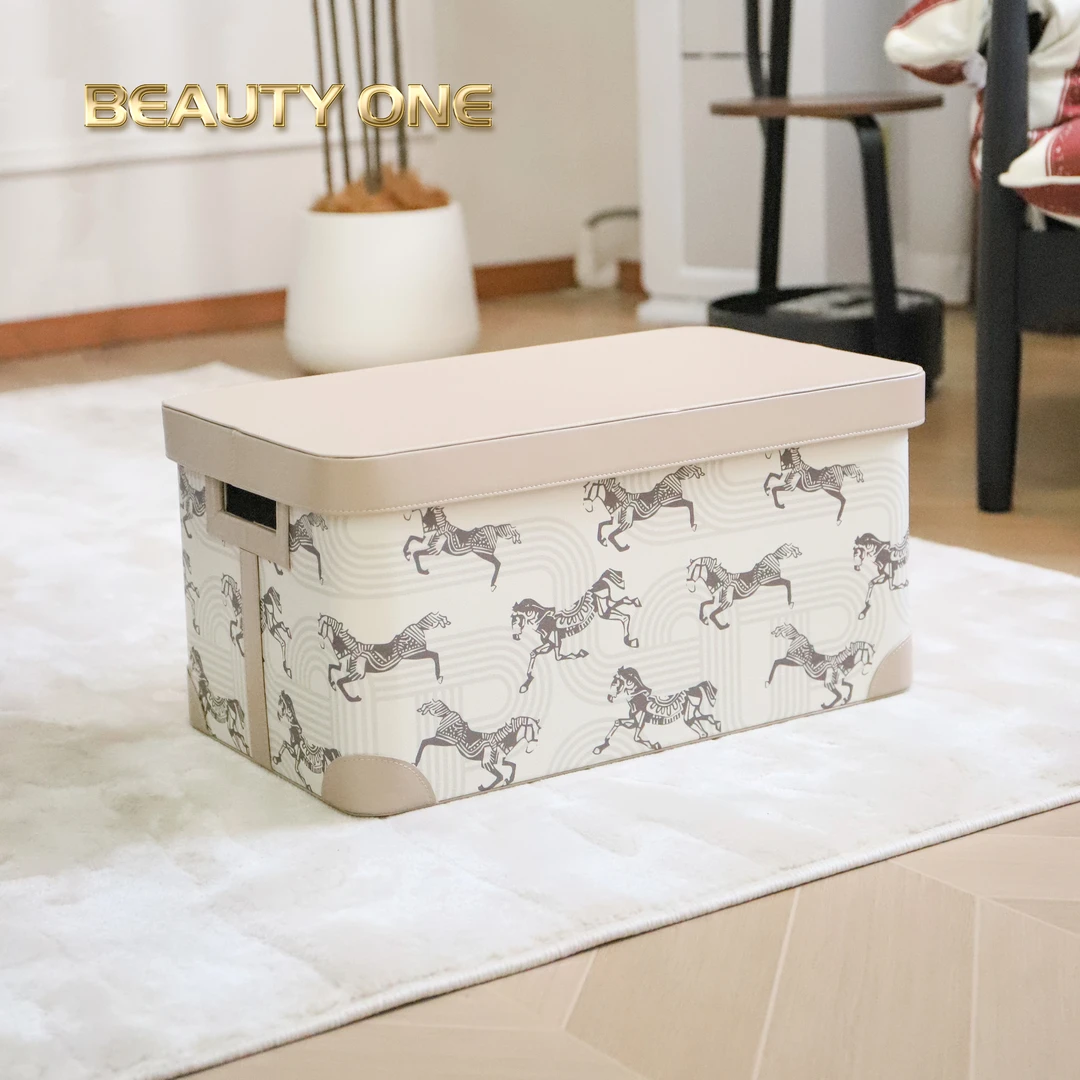 收纳箱大号带盖衣物玩具书本零食手提置物盒大容量后备箱整理箱