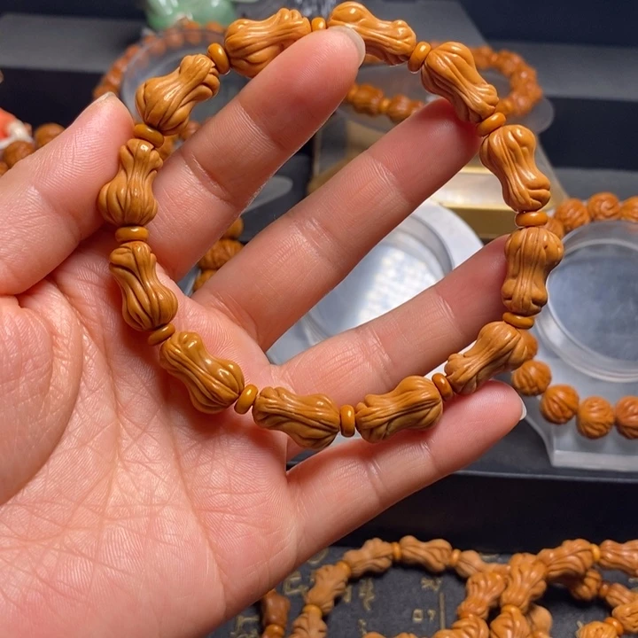 桃核手串葫芦手串12