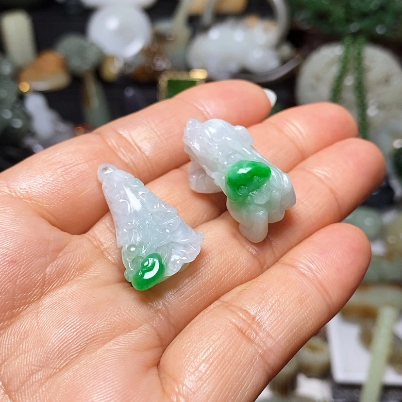 【闪购商品】翡翠颈饰未镶嵌开***K