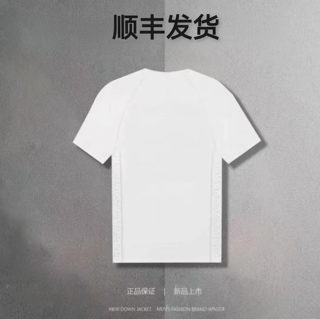 2025情侣同款夏季新款透气凉感休闲圆领半袖DD