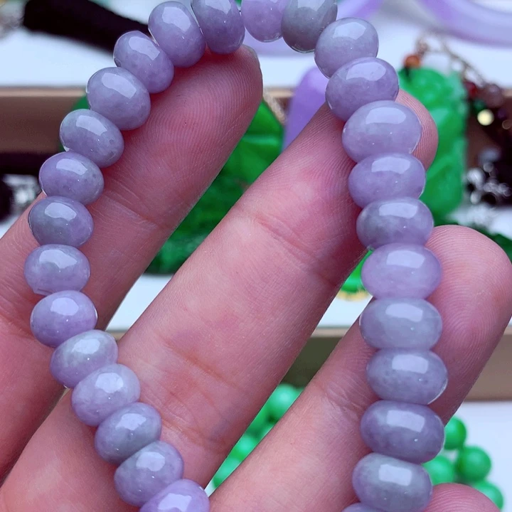 翡翠未镶嵌手链手串