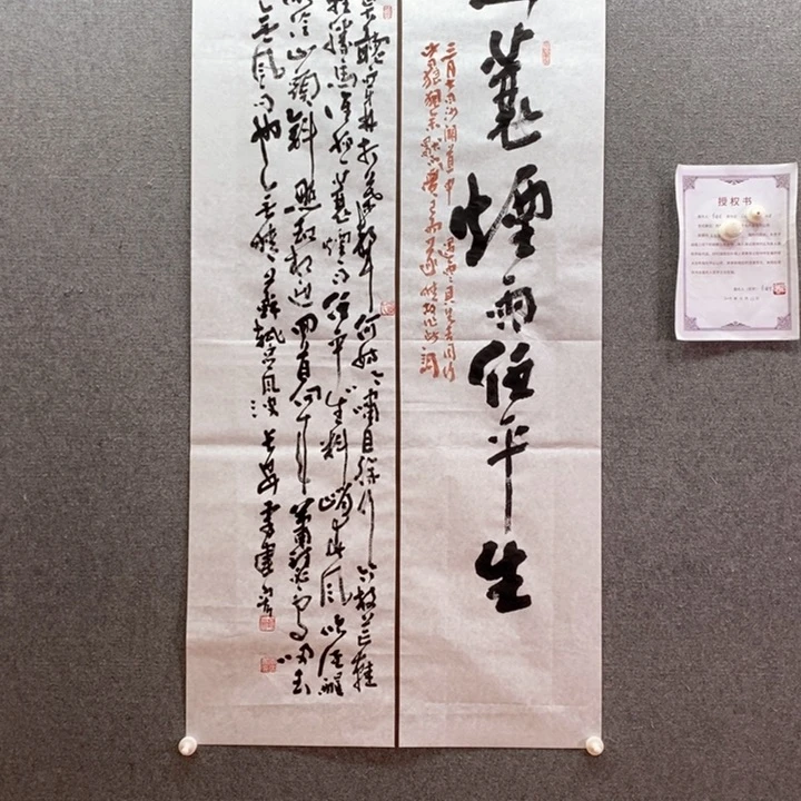 书法书法作品多次参加