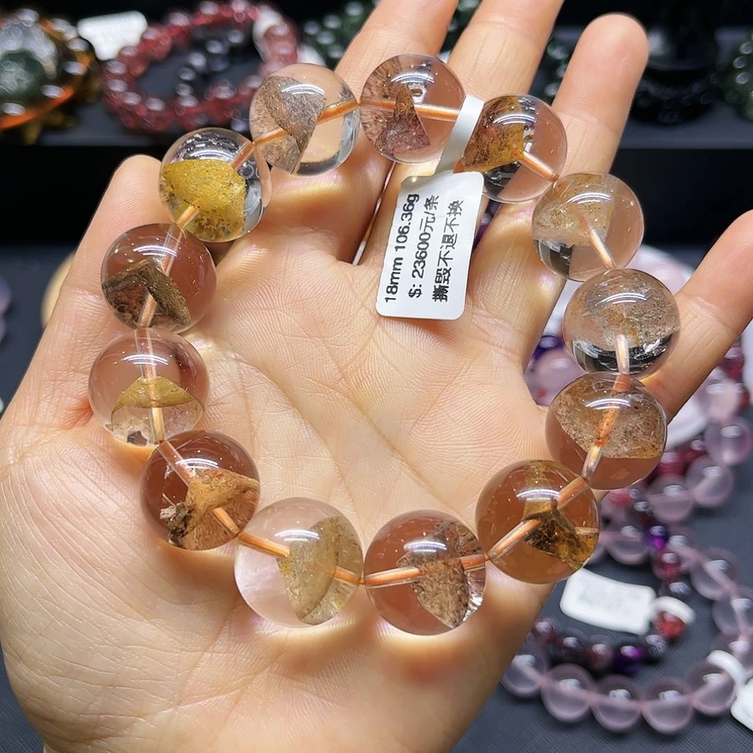 水晶手链未镶嵌天然水晶