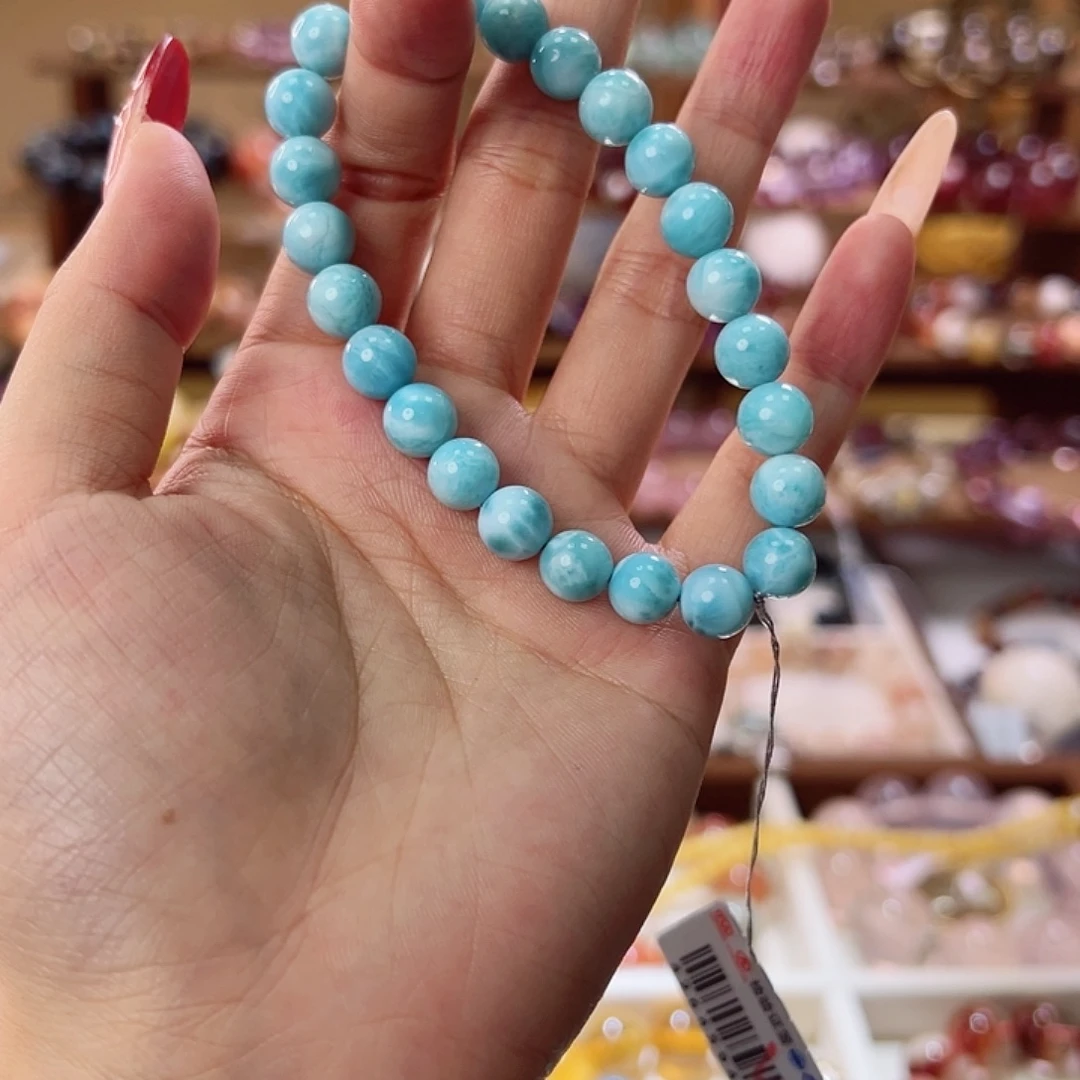 石英石纯铜海纹手链