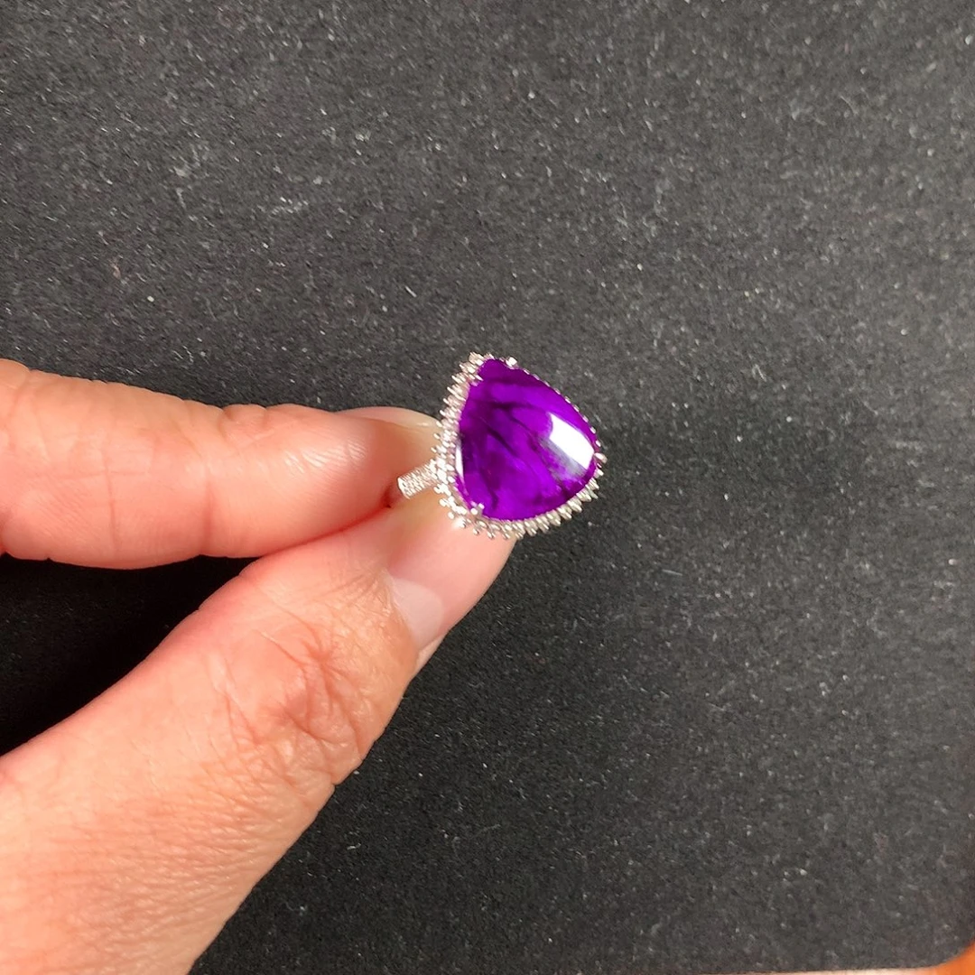 苏纪石（舒俱来）未镶嵌戒指