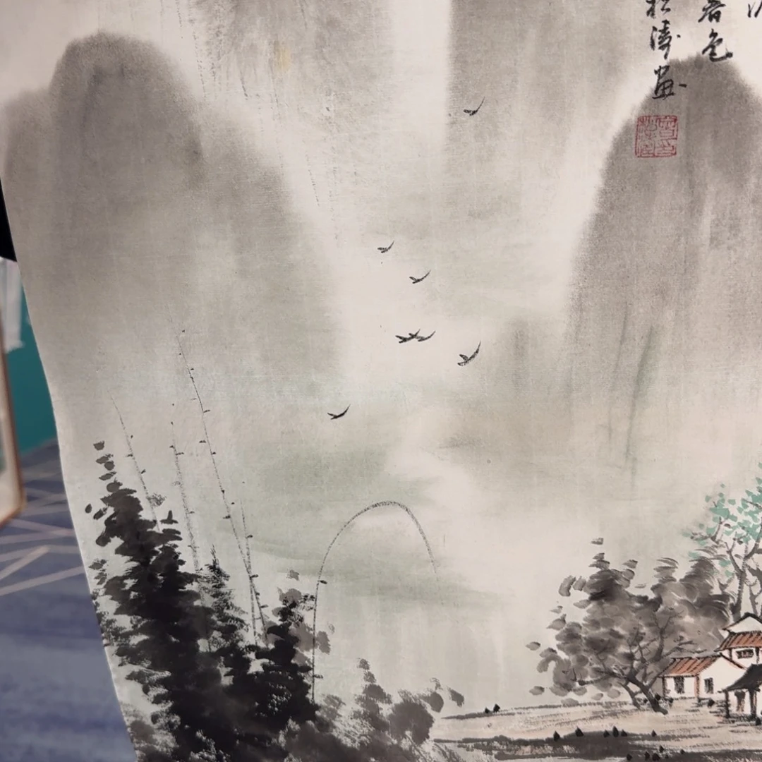 国画国画作品展山水花鸟