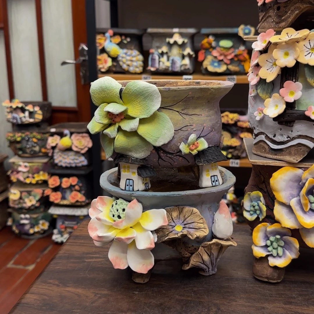 【闪购商品】娜*粗陶手捏