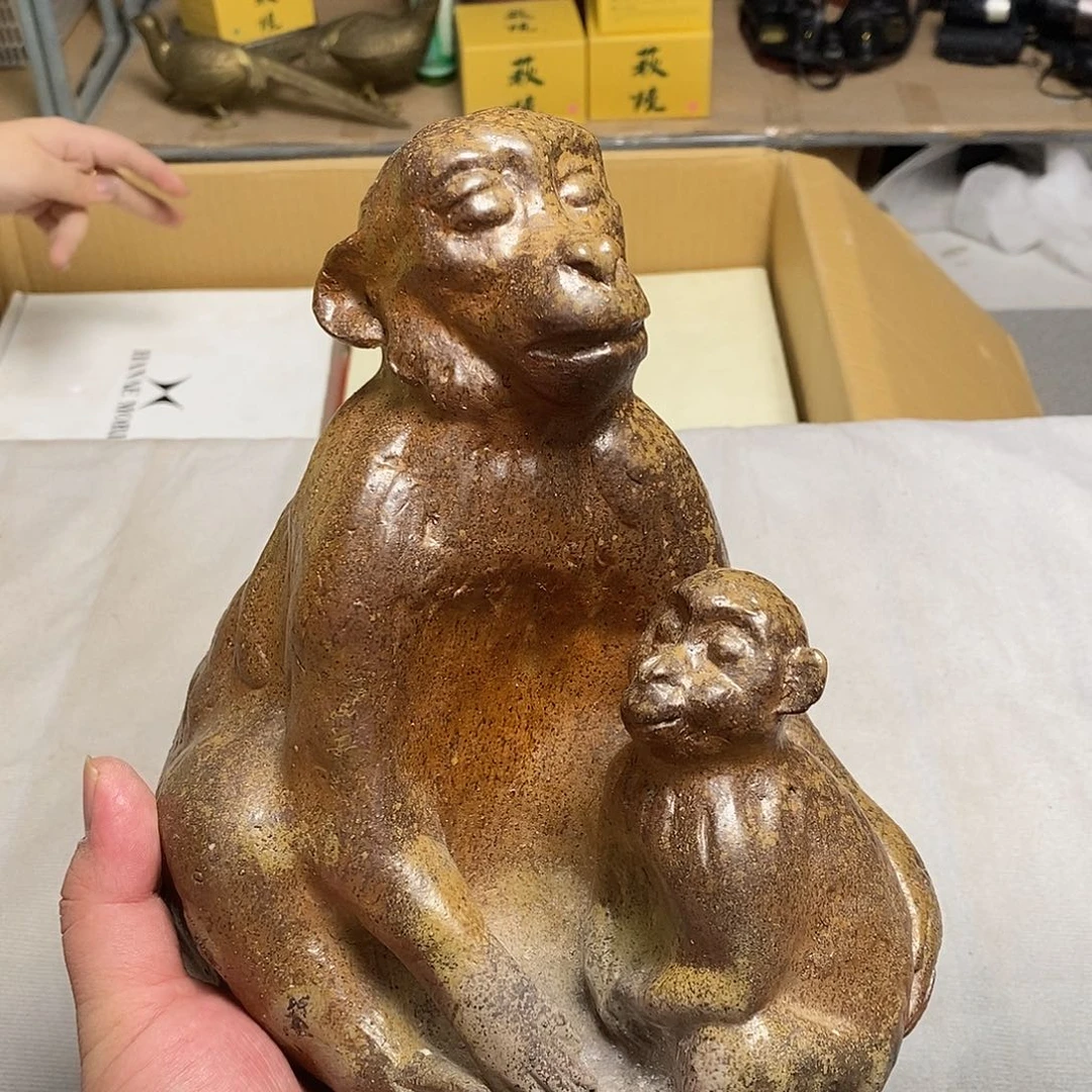 摆件备前原盒默认微瑕不退不换看好在拍