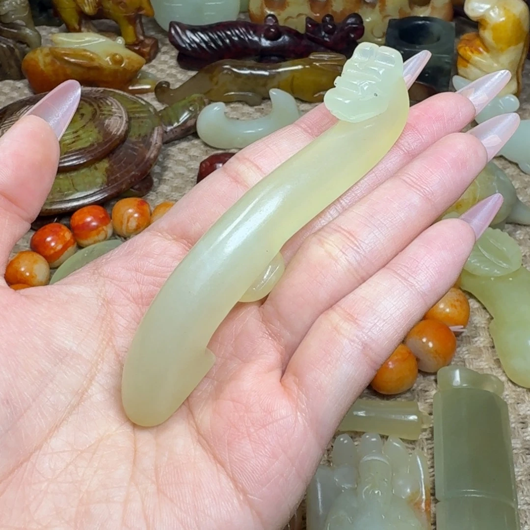 白玉菩提吊坠挂件