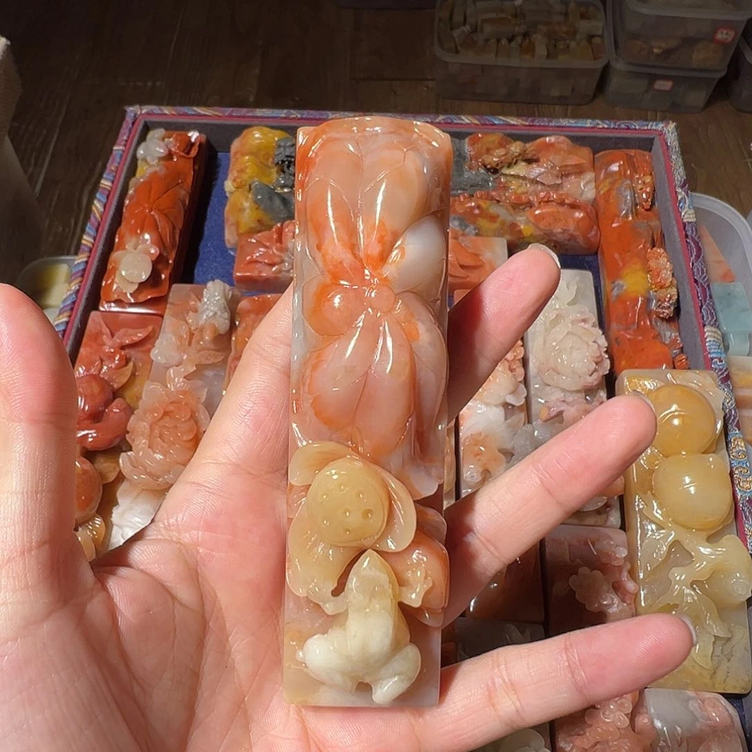 寿山石寿山石批发一个