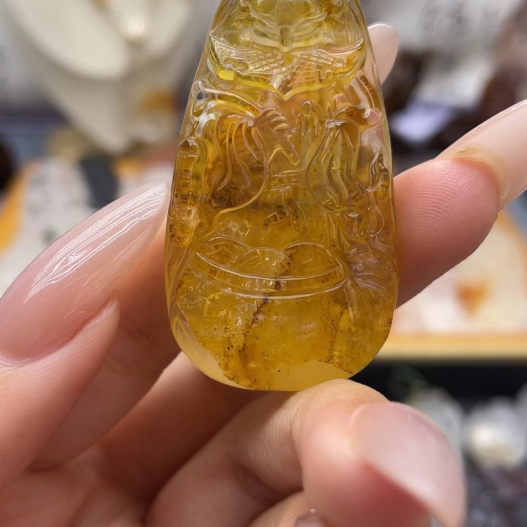 颈饰未镶嵌水晶天然