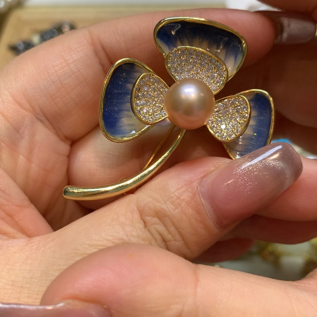 淡水珍珠胸饰未镶嵌