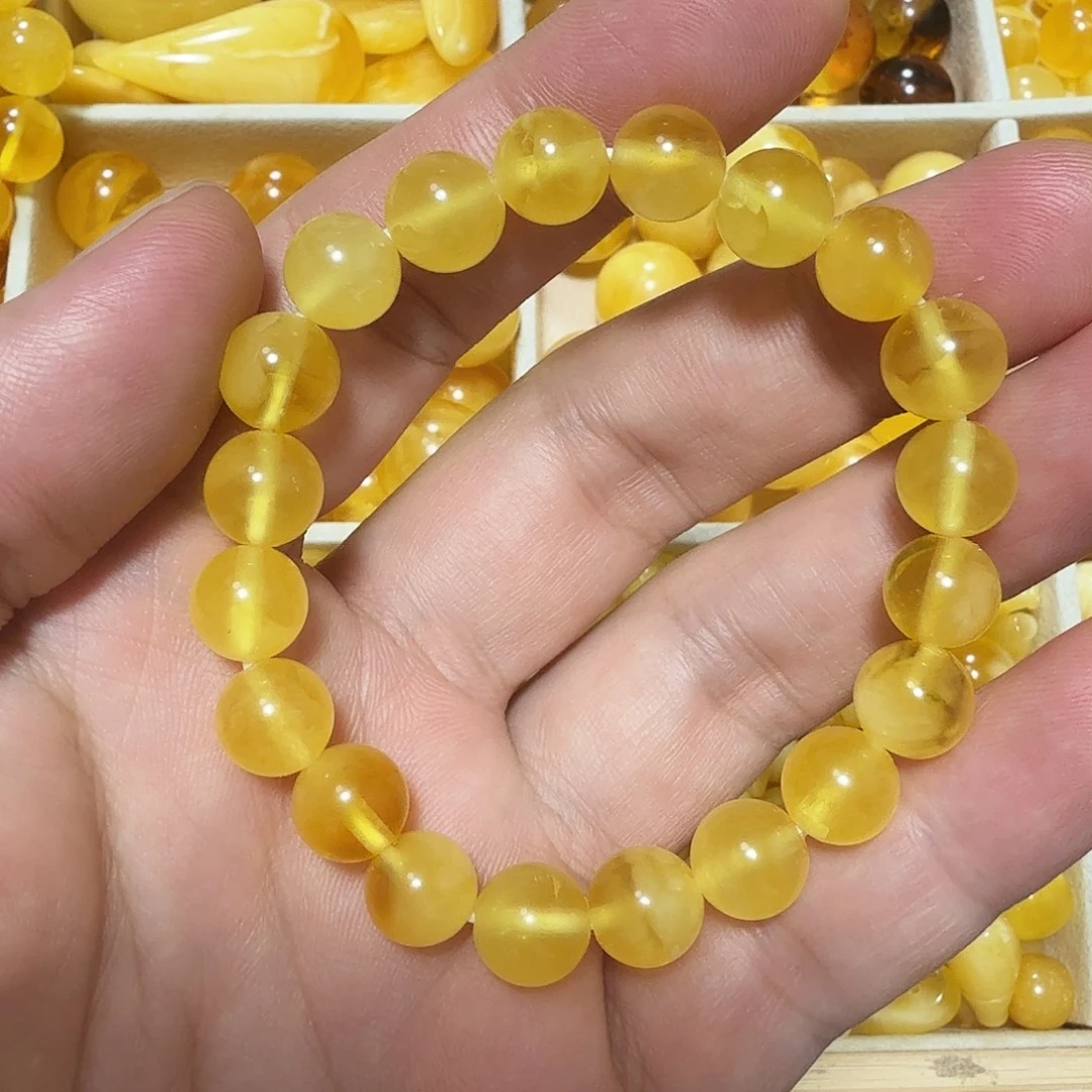 琥珀未镶嵌裸石成品