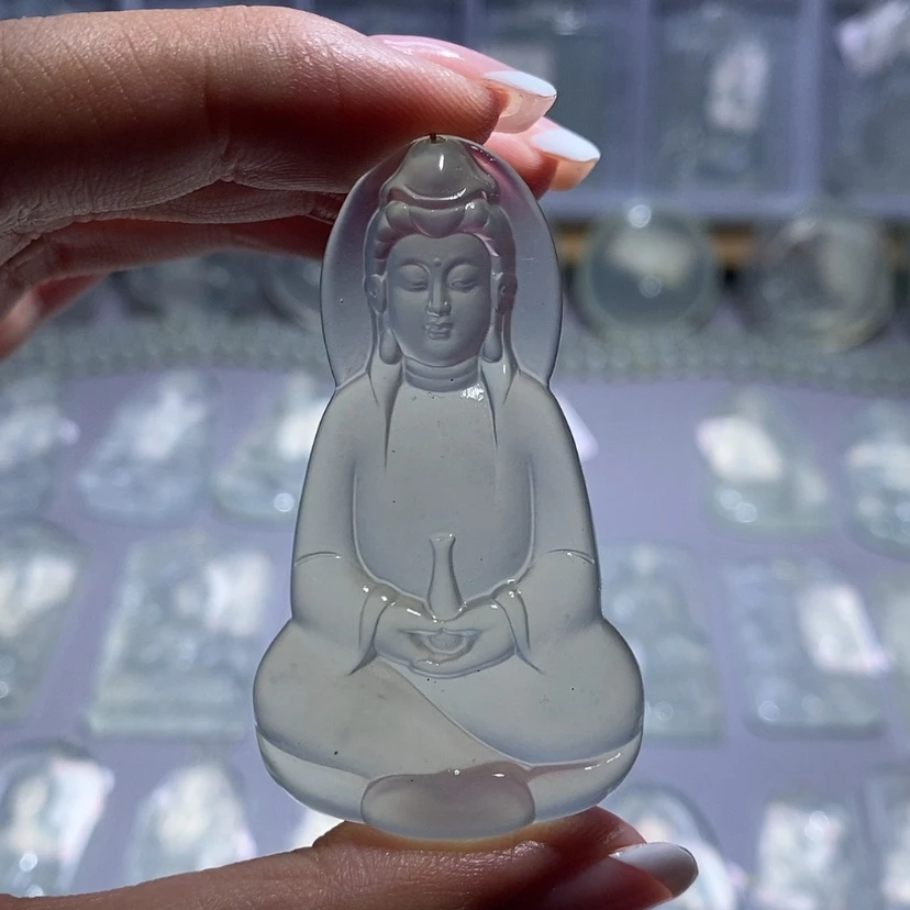 【闪购商品】岫玉未镶嵌颈饰素衣