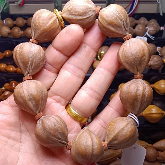 橄榄核手串/手链橄榄核手串三花铁核老料蒜头2.5