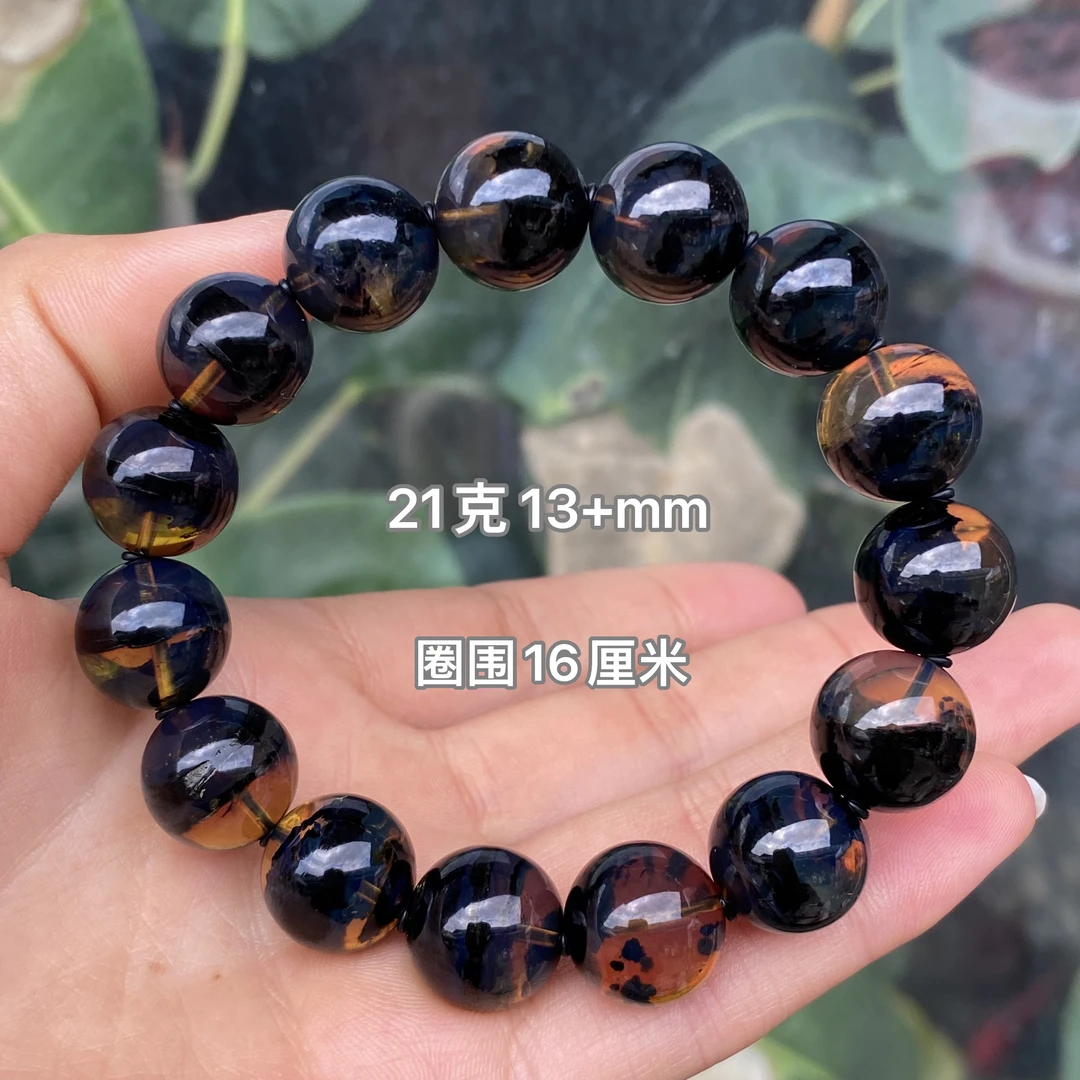 【小伊琥珀】21克植物珀手串