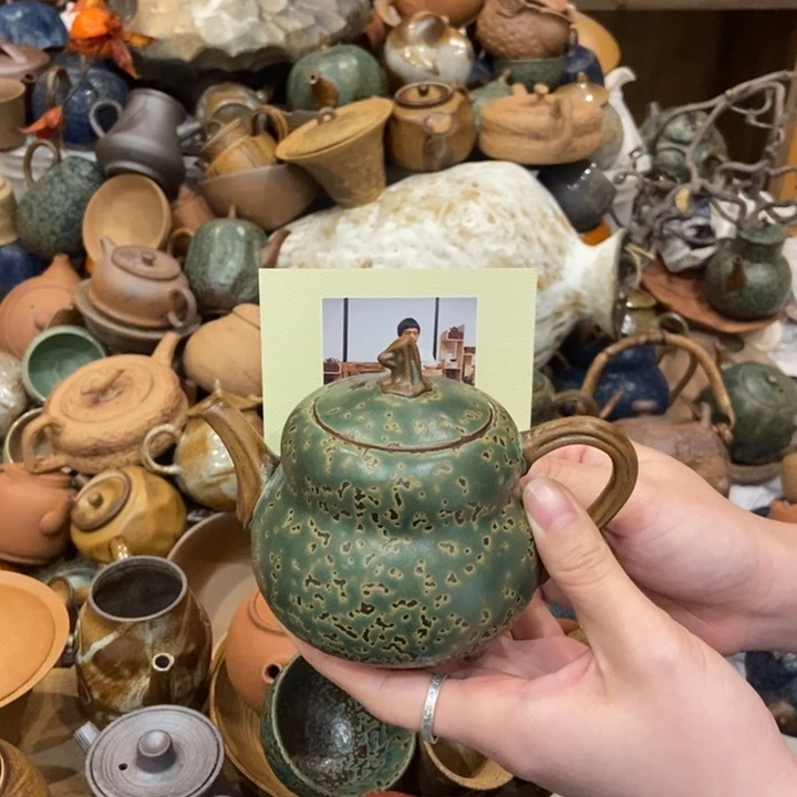 柴烧老岩泥高端茶器