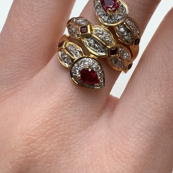 红宝石戒指未镶嵌