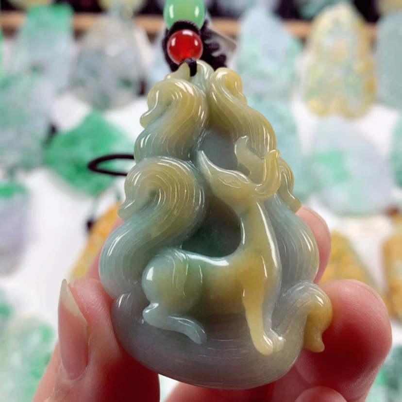 【闪购商品】翡翠吊坠(不含链)未镶嵌