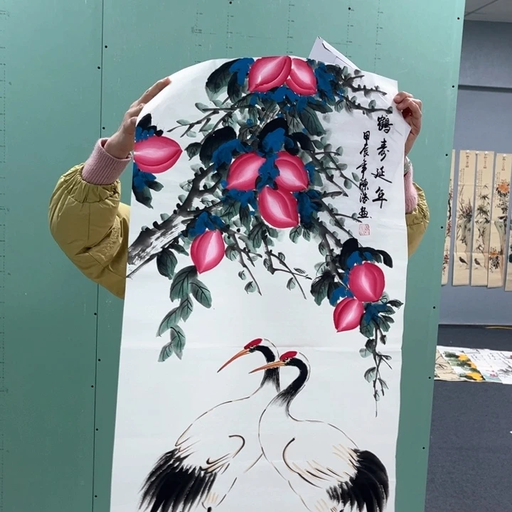 国画我的心好痛啊我的心真的好痛啊