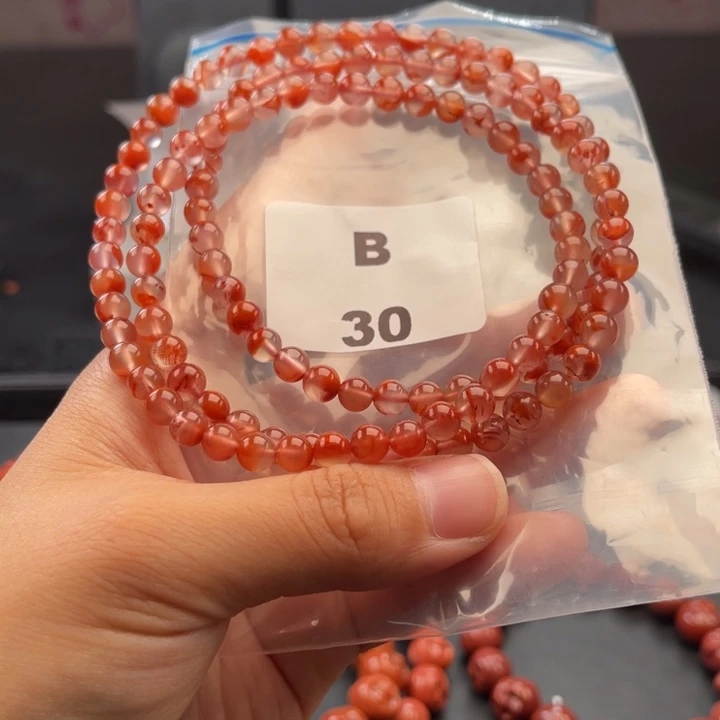 未镶嵌多样性发货默认微瑕6m m南红玛瑙叶*