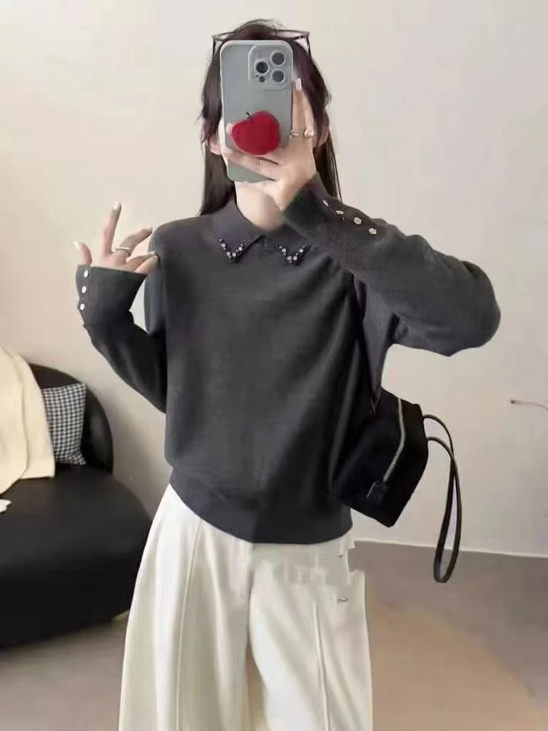 257（高～品）洋气加厚针织毛衣