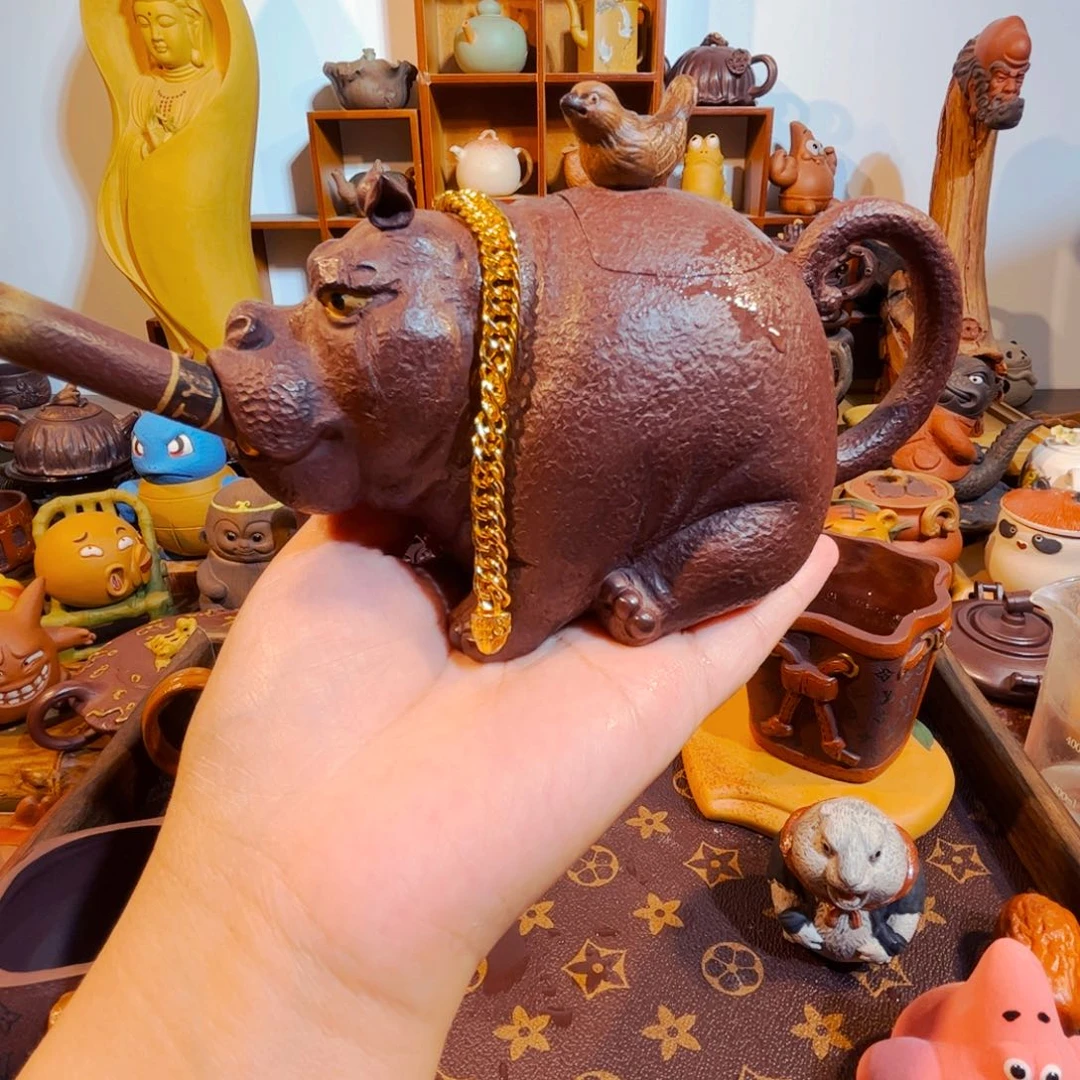 k***.紫砂茶叶盒纯手工制作过程就是