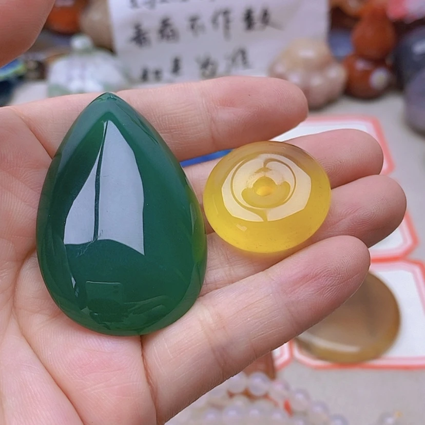 【闪购商品】未镶嵌玛瑙/玉髓珠宝半成品未**天