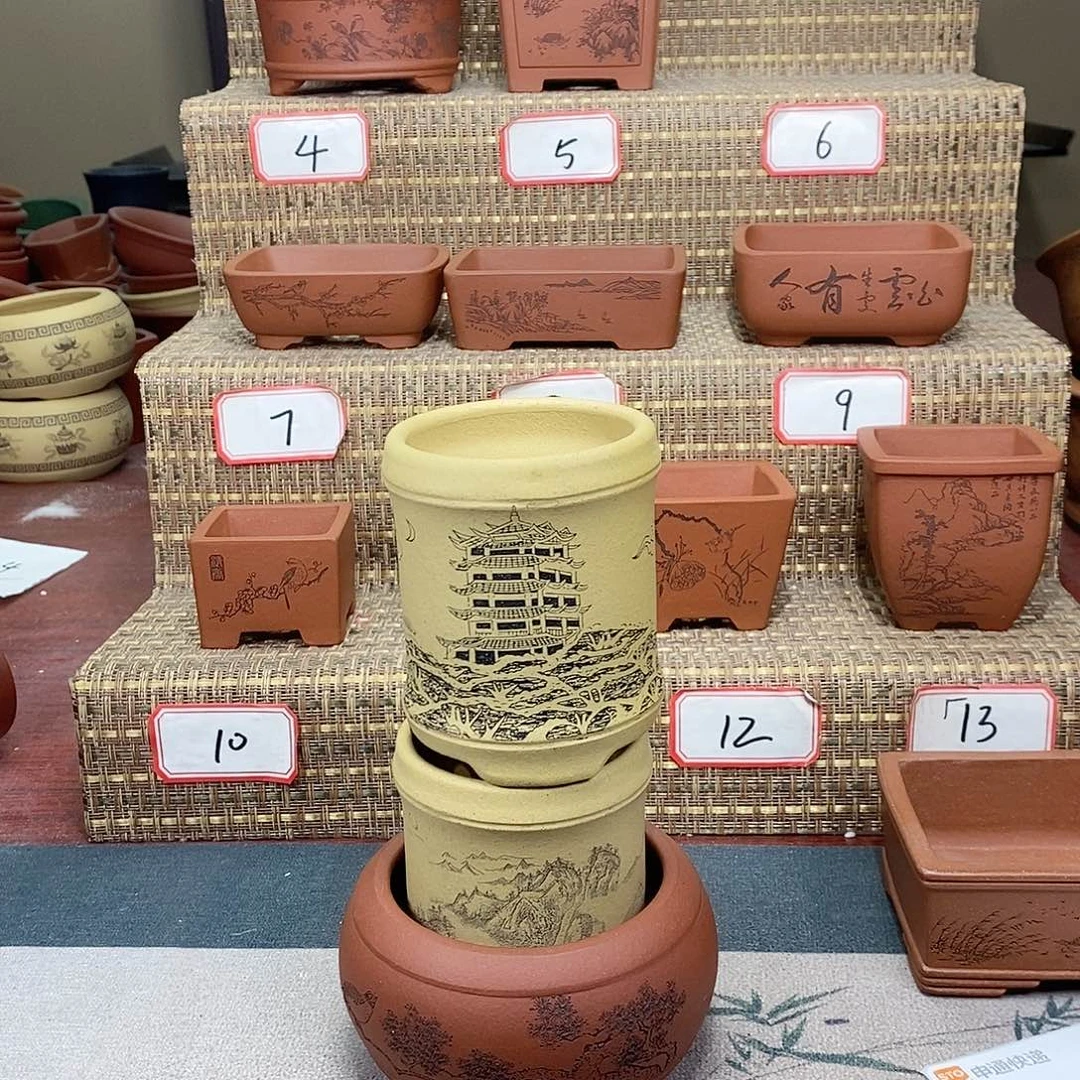 紫砂花盆品**心你是在哪里