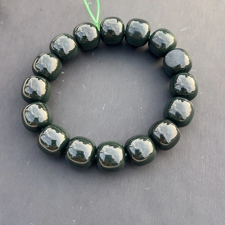 未镶嵌手串和田玉卡14