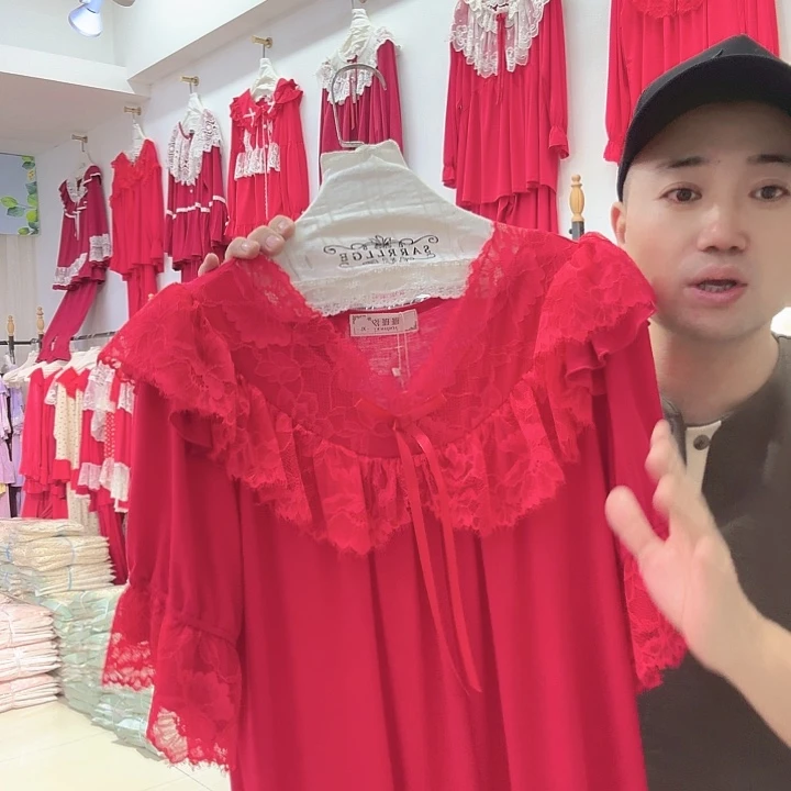 三醋酯纤维宫廷风家居服