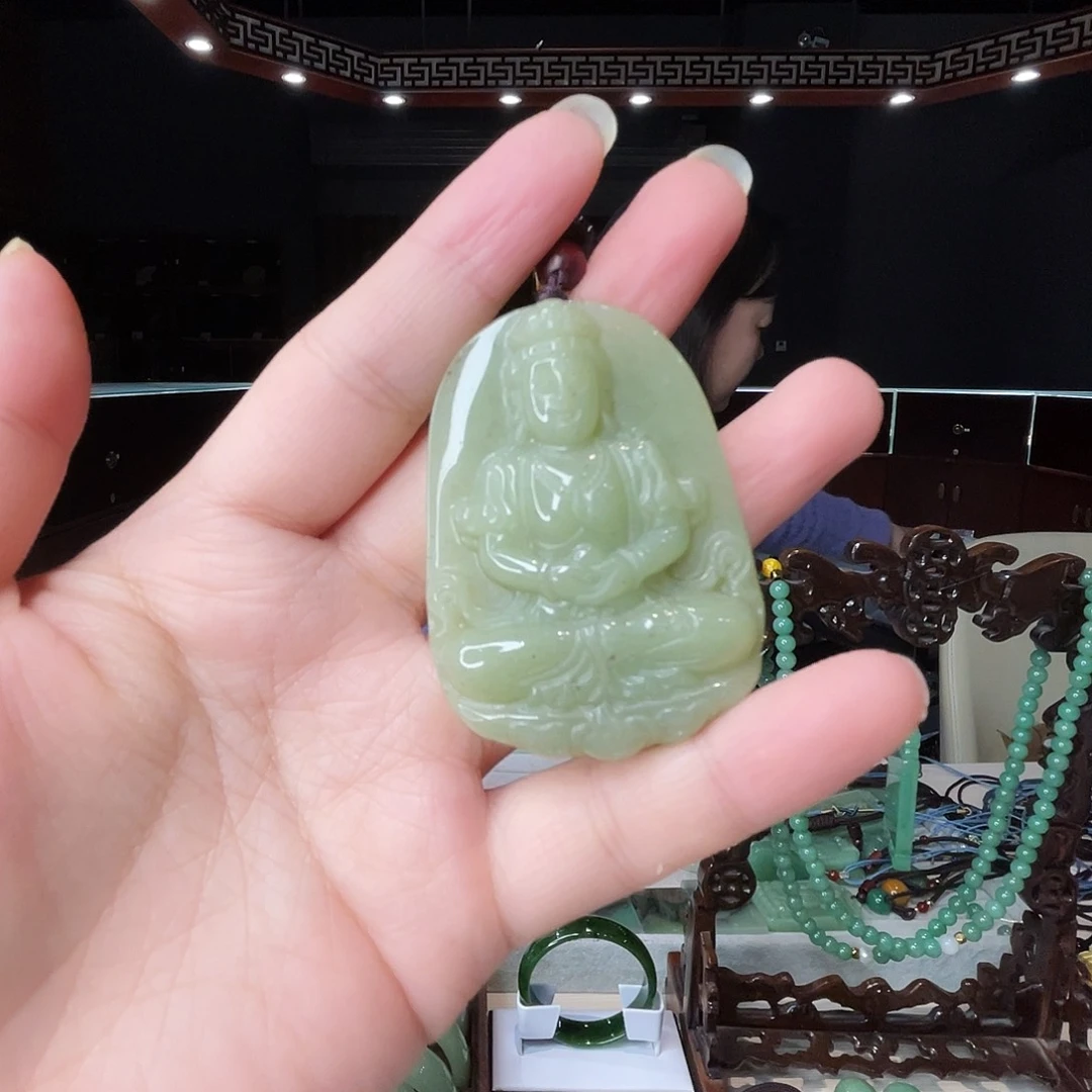 密玉（石英质玉）未镶嵌颈饰