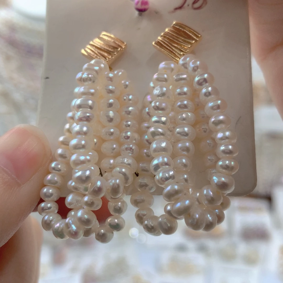 颈饰合金淡水珍珠