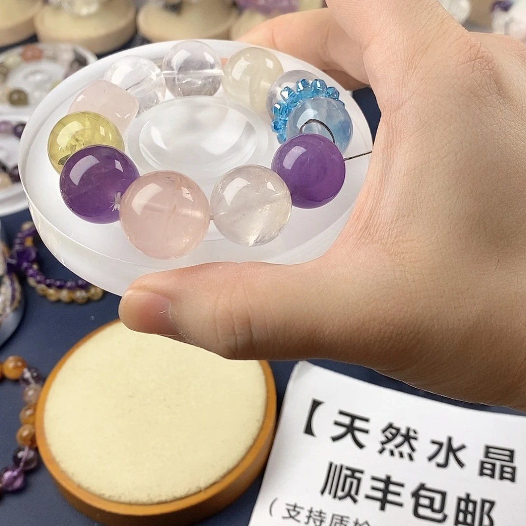 银S925镶嵌手链水晶