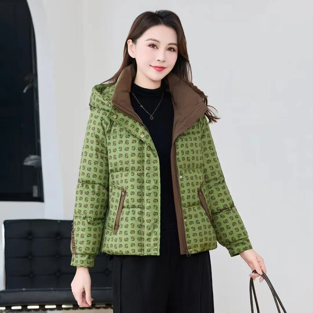 25一088新款连帽棉服