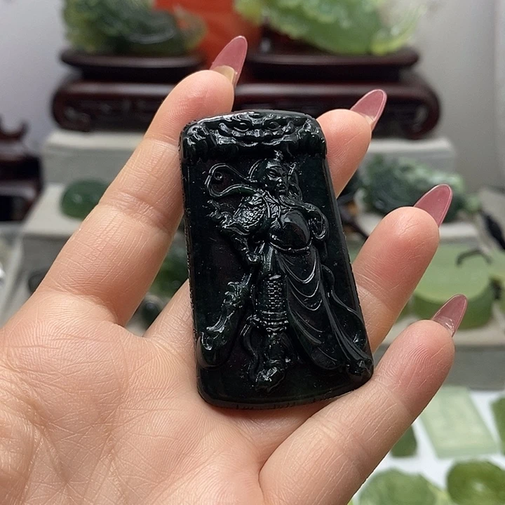 蛇纹石玉未镶嵌挂件