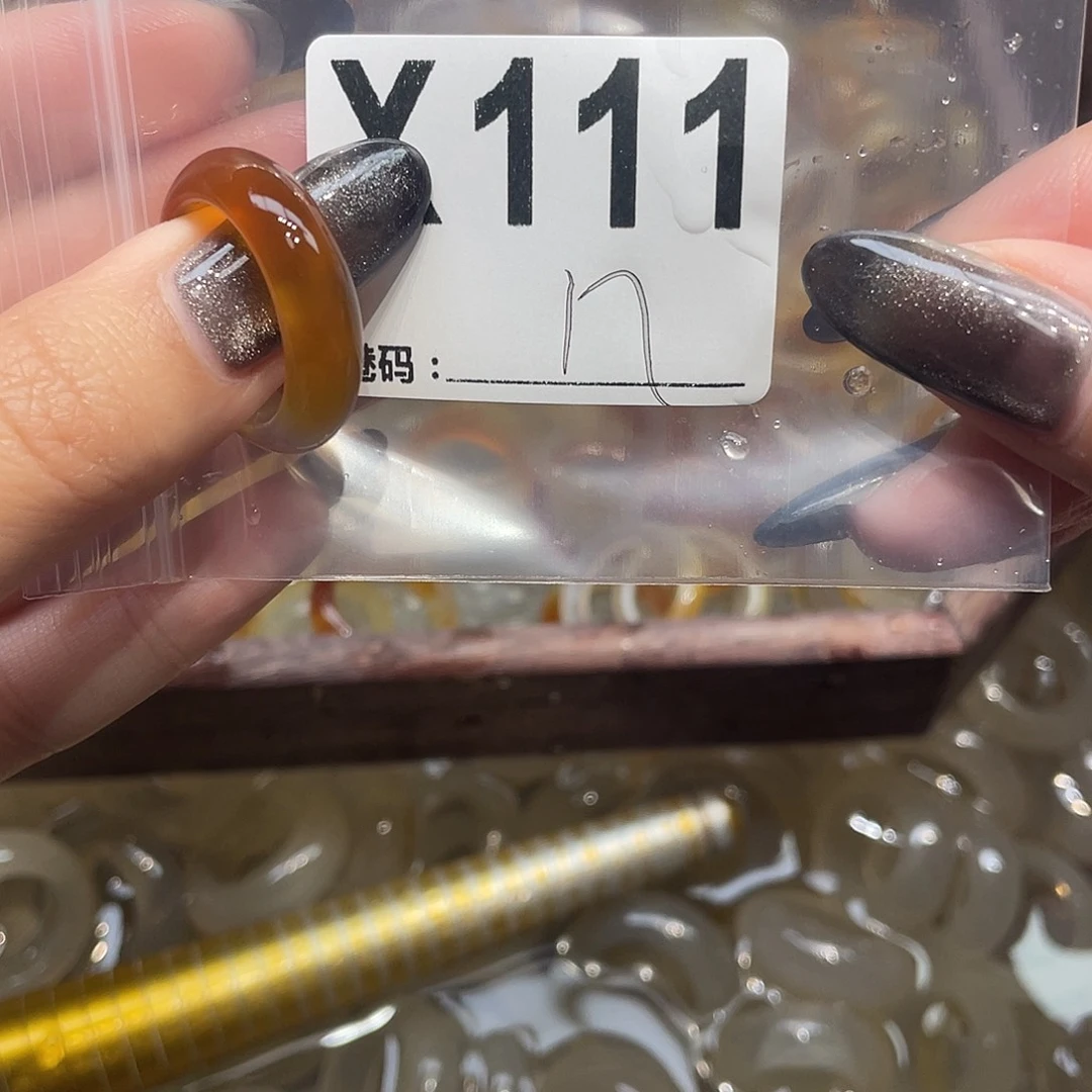 玛瑙/玉髓未镶嵌戒指111