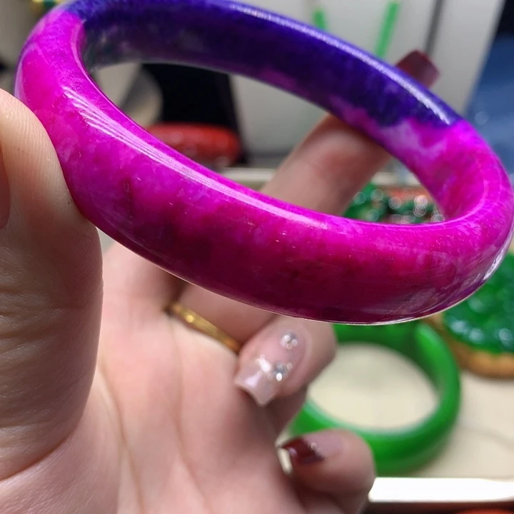 玛瑙/玉髓颈饰合金手镯