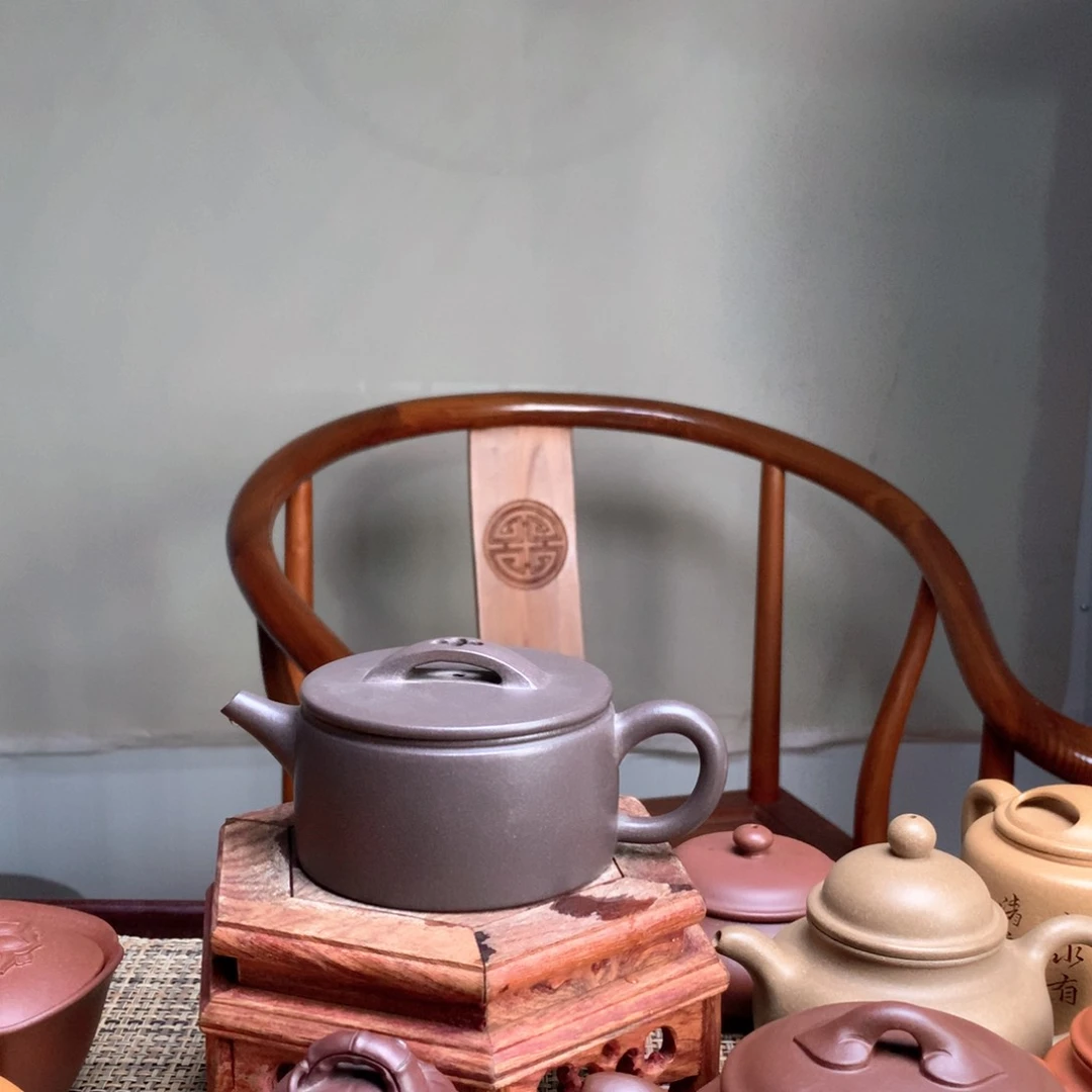 花***！茶壶紫砂宜兴紫砂壶茶壶原矿紫砂壶