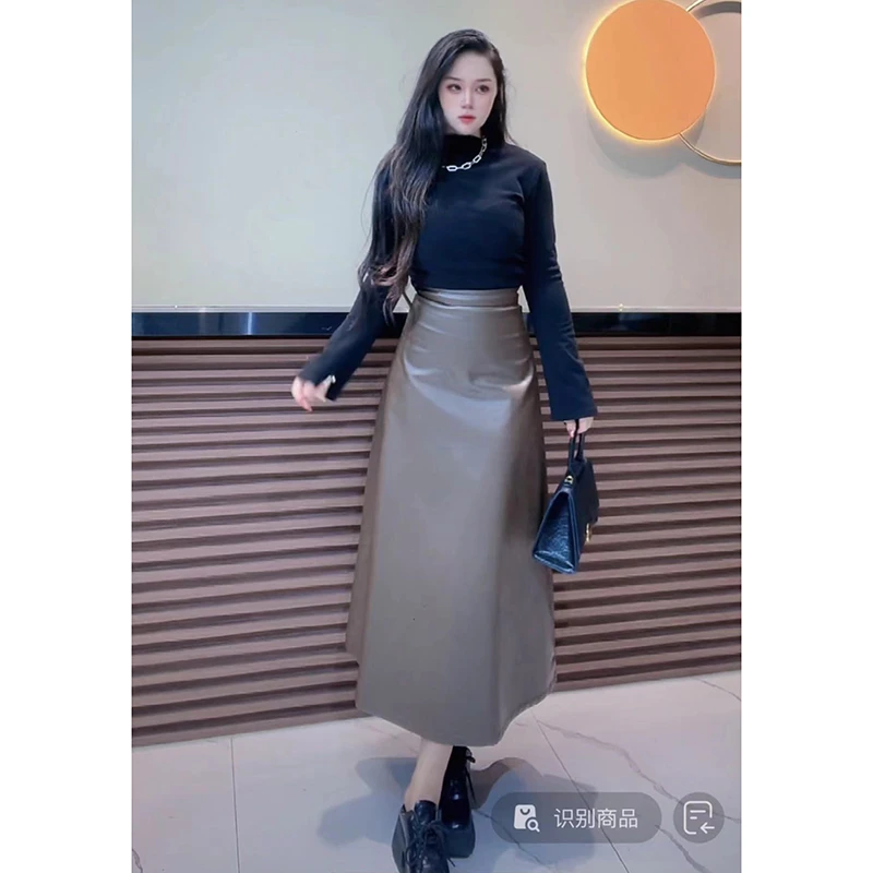 大惠子-气质高腰半显瘦半身裙