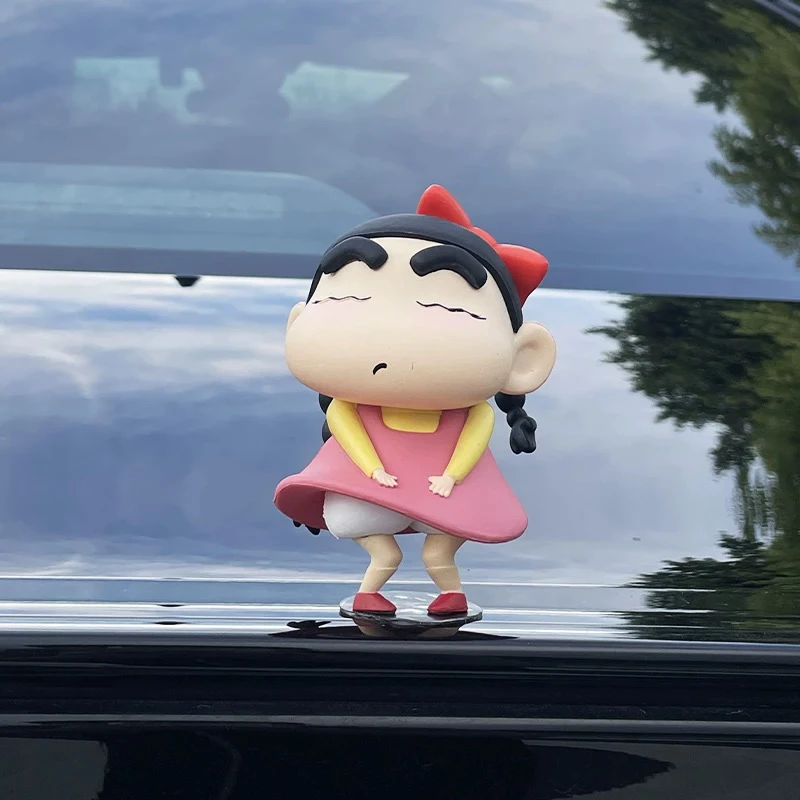 搞怪可爱梦露小新摆件装饰搭配车载车后备箱车外汽车车顶尾部公仔