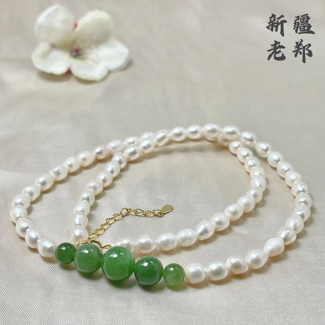 【老郑家】珍珠项链一条 约5mm (多样性发一件) XP125