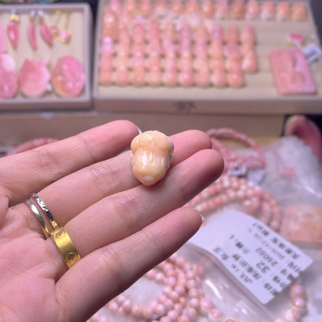 未镶嵌海螺珠手绳浅**梦福利