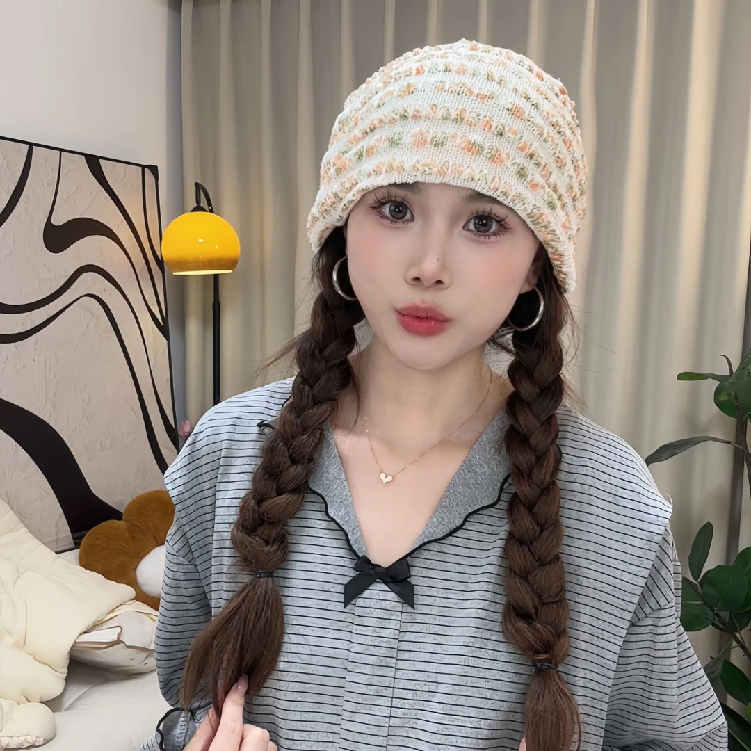 月子帽春夏秋季包头帽薄款双层柔软镂空透气显脸瘦孕妇产妇套头帽